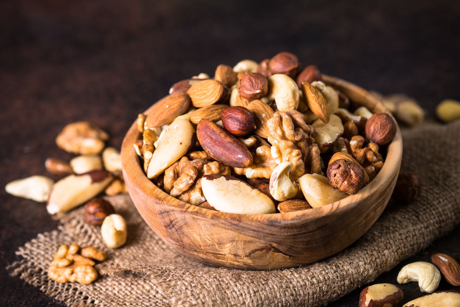 Semillas y frutos secos para más energía